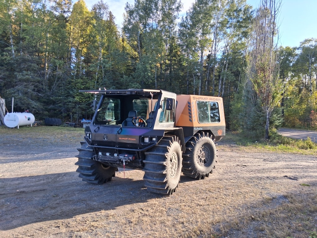Orange Boggy Beast Swamp Rider SR-V Max front view